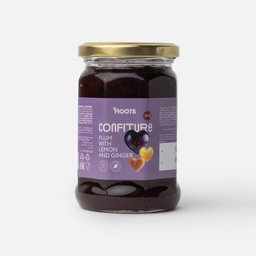 Roots Plum with Lemon & Ginger Confiture 360 g