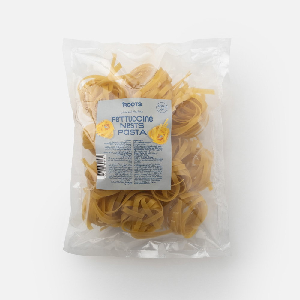 Roots Roots Fettuccini Nests pasta 400g_0