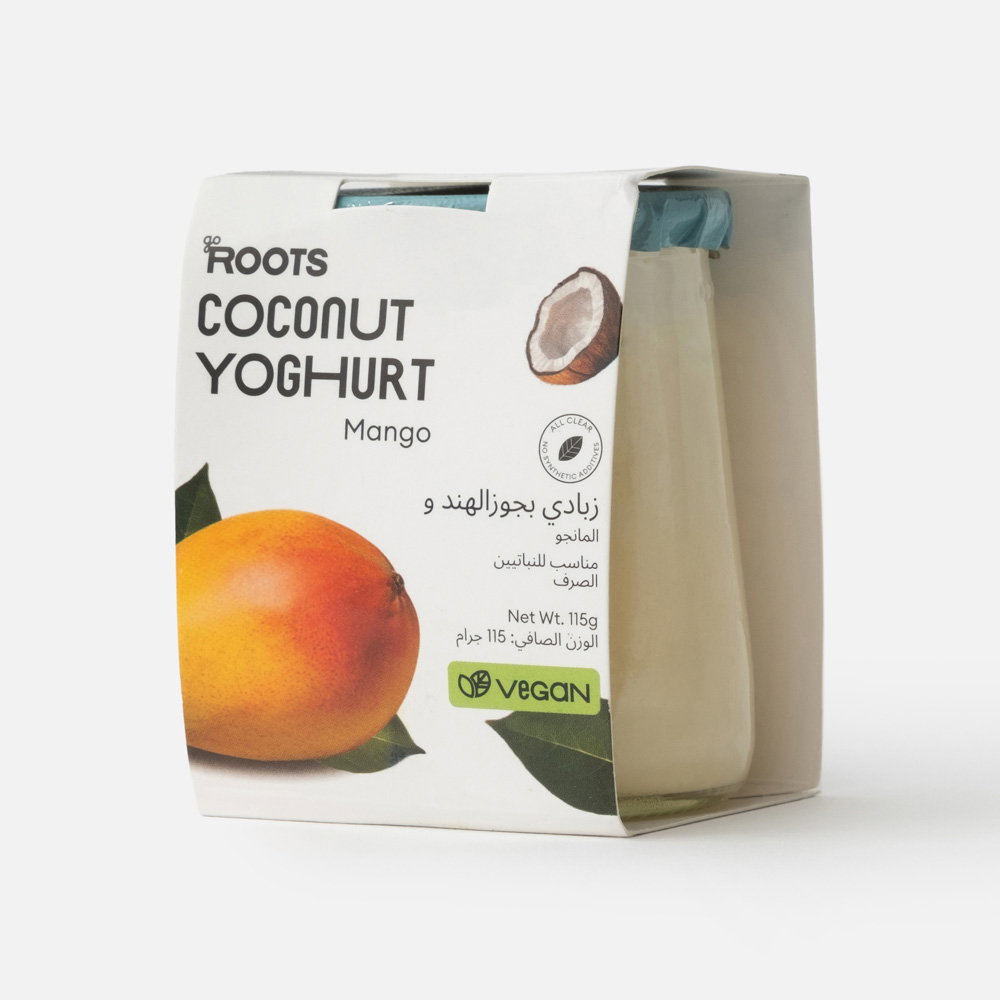 Roots Coconut Mango Yoghurt 115g_0