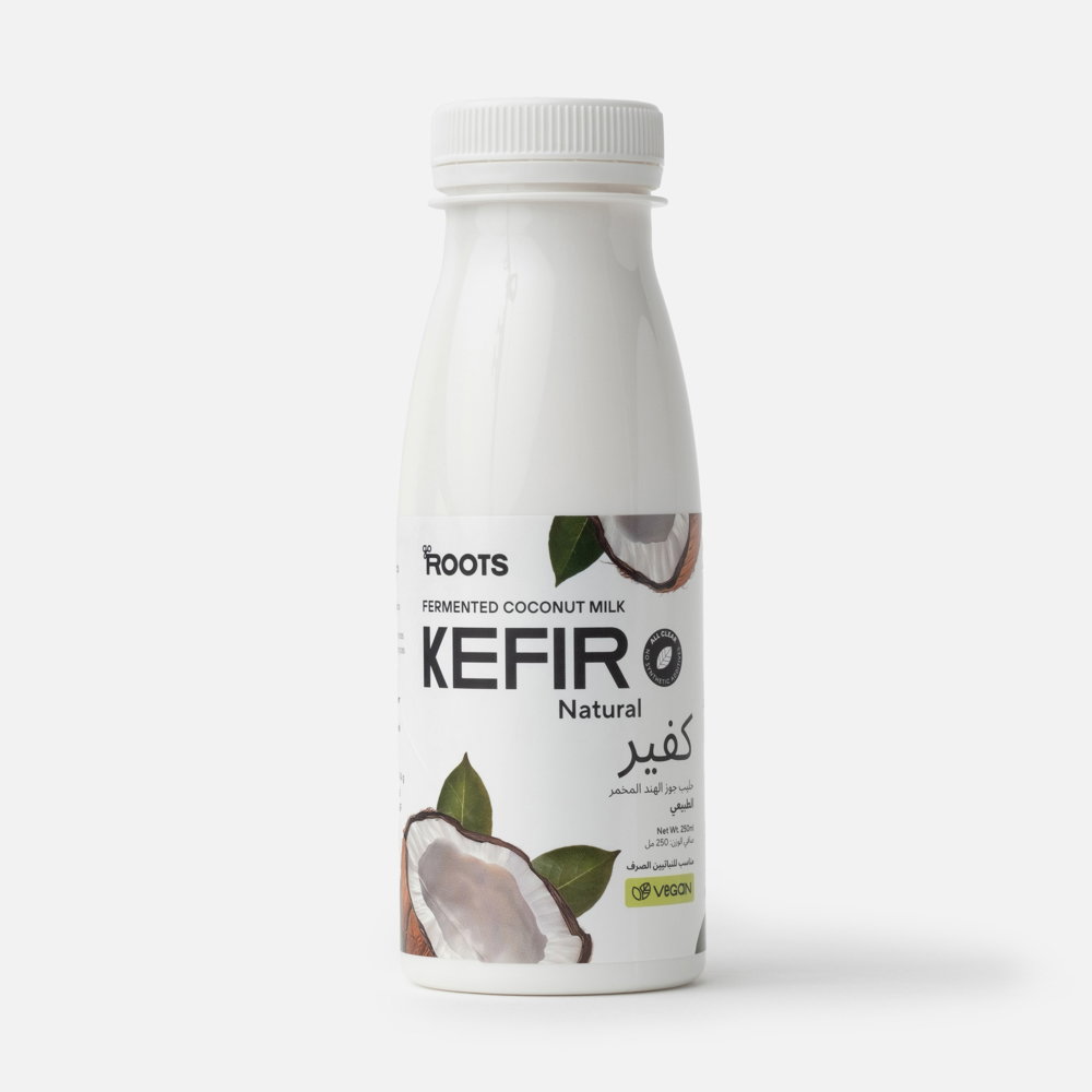 Roots Kefir Fermented Coconut Milk Natural 250mL_0