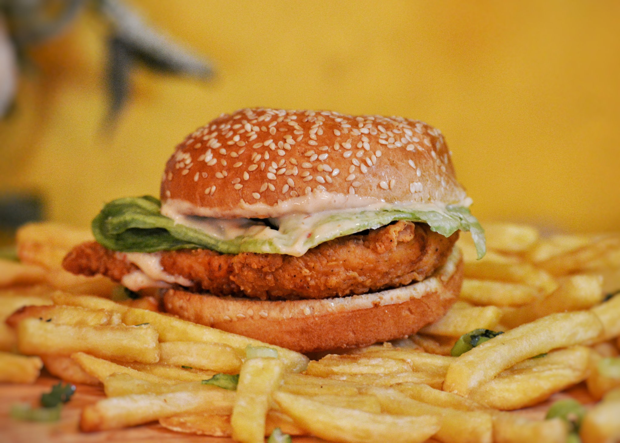 Fried Chicken Burger_0