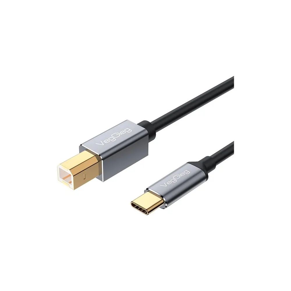 Type C to Type B (Printer) Cable 1.5M_0