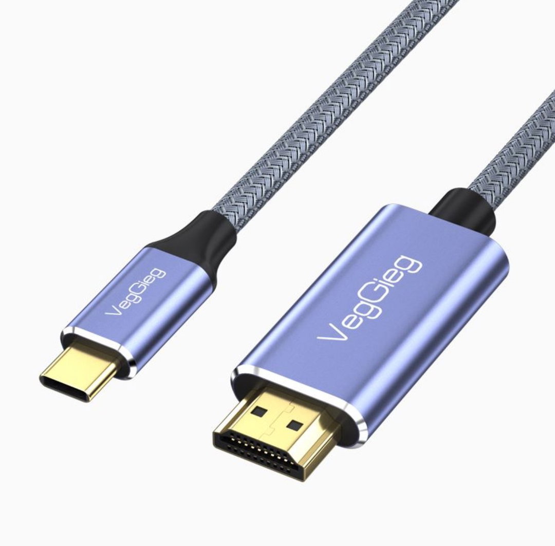 Type C to HDMI Cable 2M