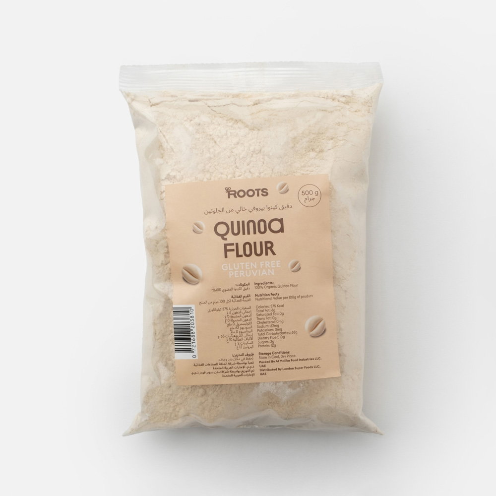 Roots Peruvian Organic Quinoa Flour Gluten Free 500g