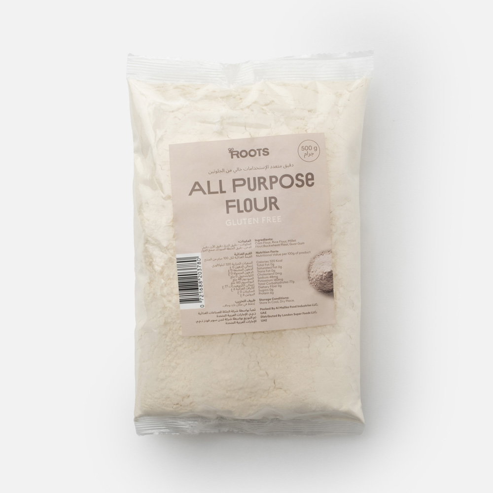 Roots German Natural All Purpose Flour Gluten Free 500g_0