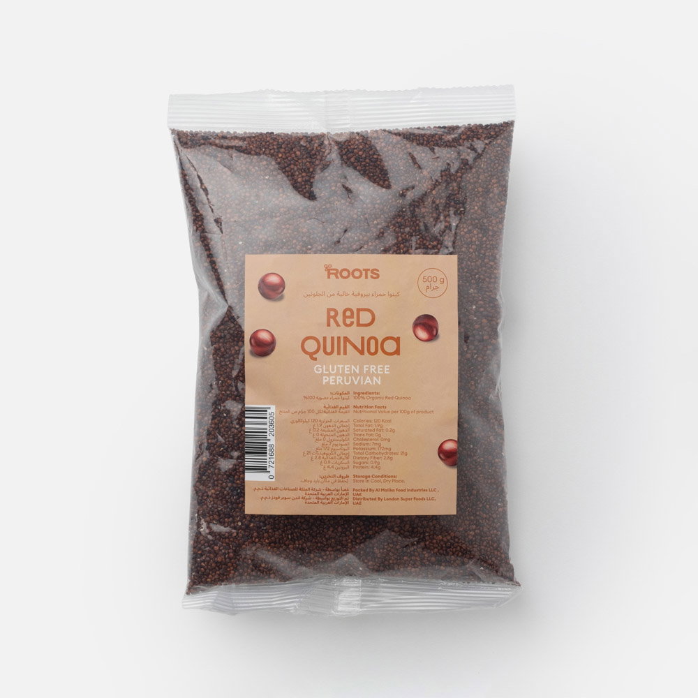 Roots Peruvian Organic Red Quinoa Gluten Free 500g