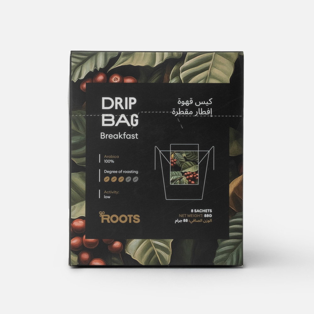 Roots Breakfast Drip Coffee Bag 8 sachets_0