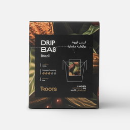 Roots Brazil Drip Coffee Bag 8 sachets