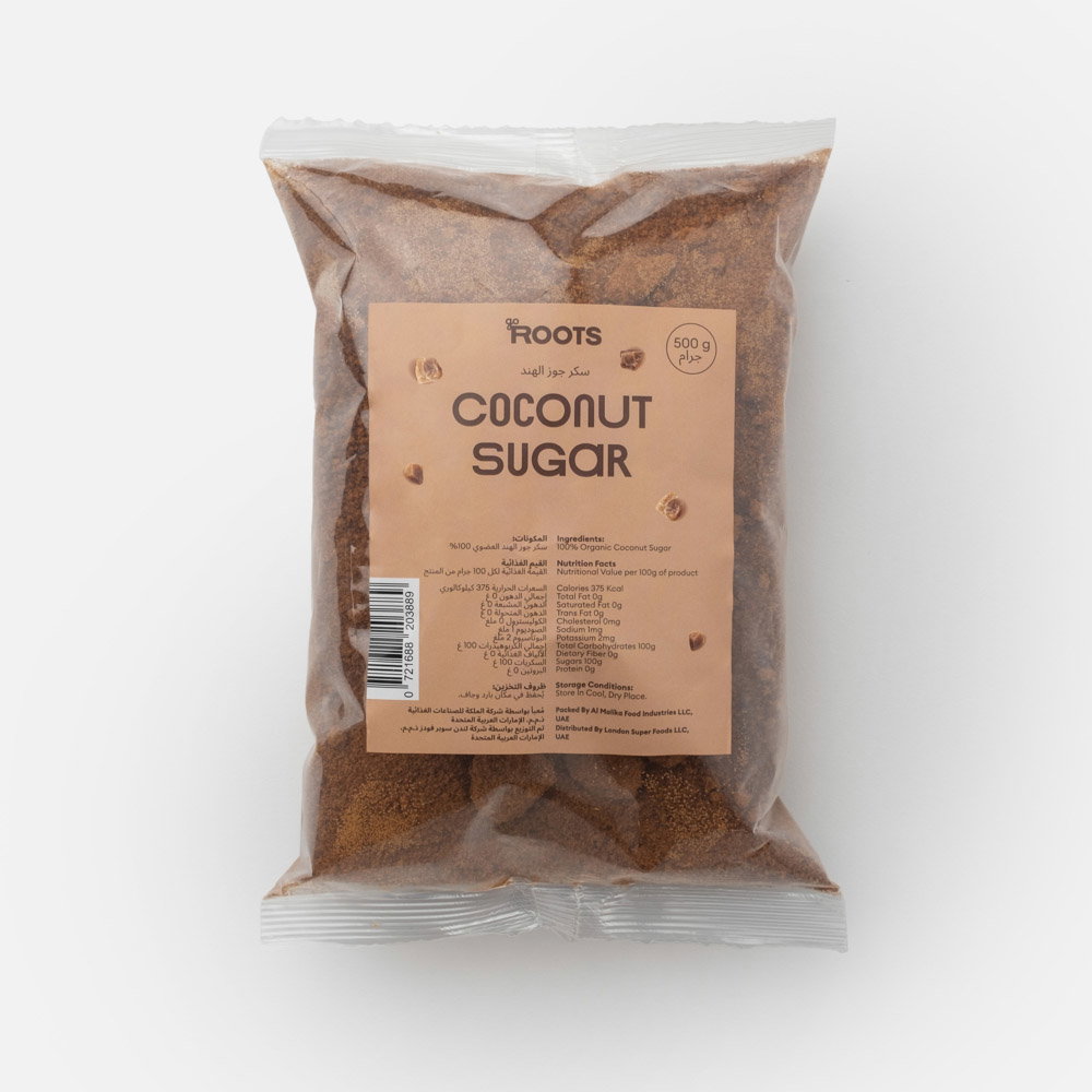 Roots Thai Organic Coconut Sugar Gluten Free 500g