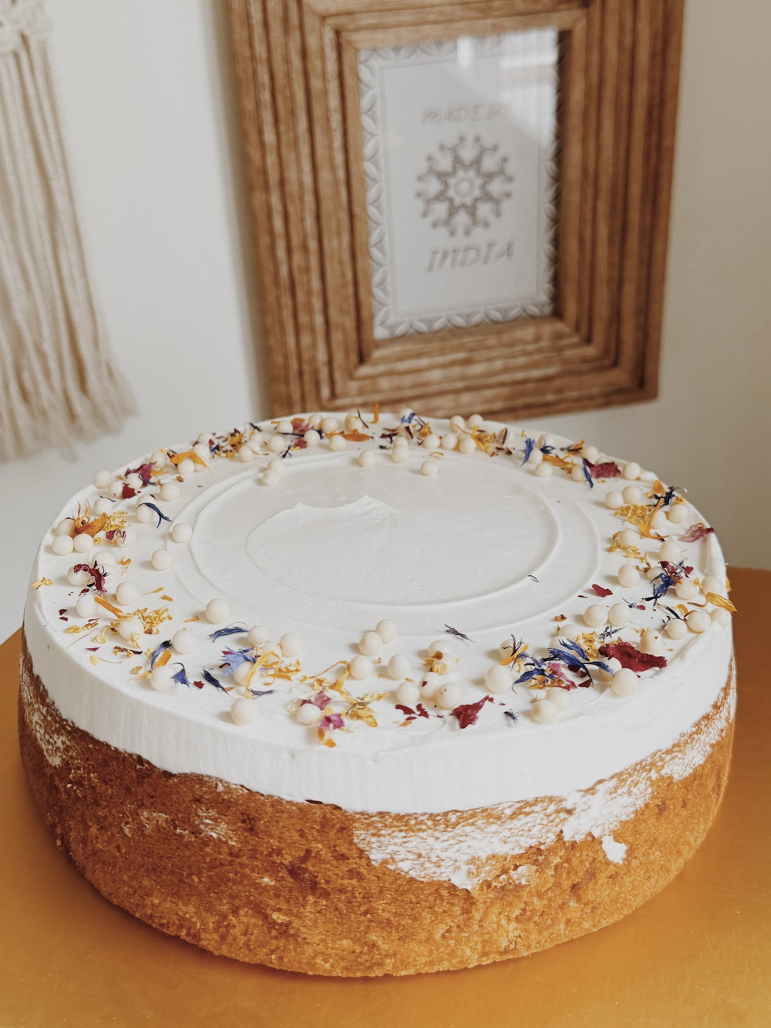 Cempedak Semolina Cake