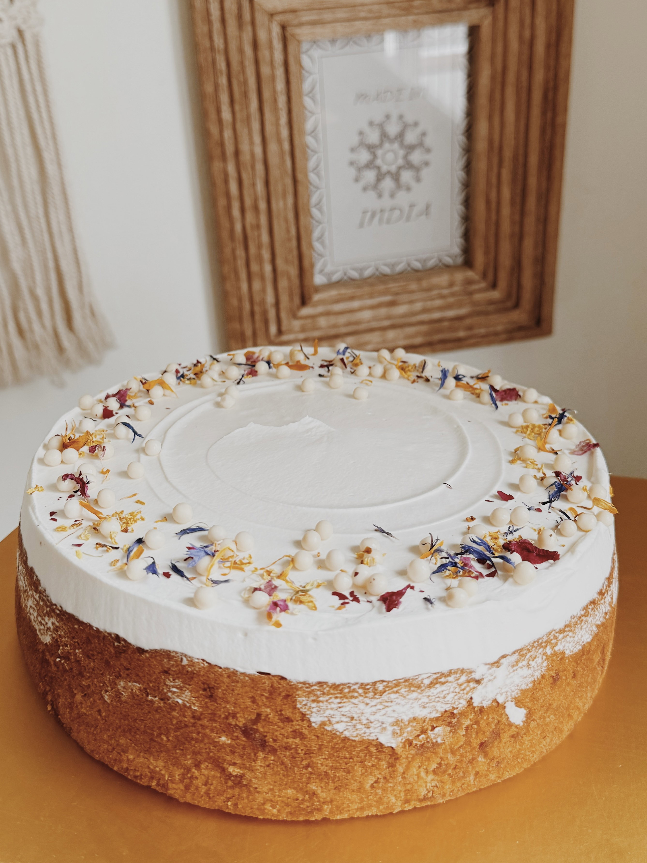 Cempedak Semolina Cake