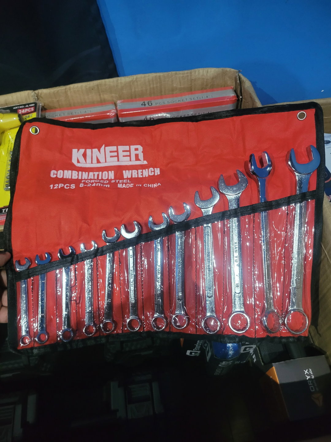 Llaves Combinadas Juego 12PCS 8 A 24mm KINEER