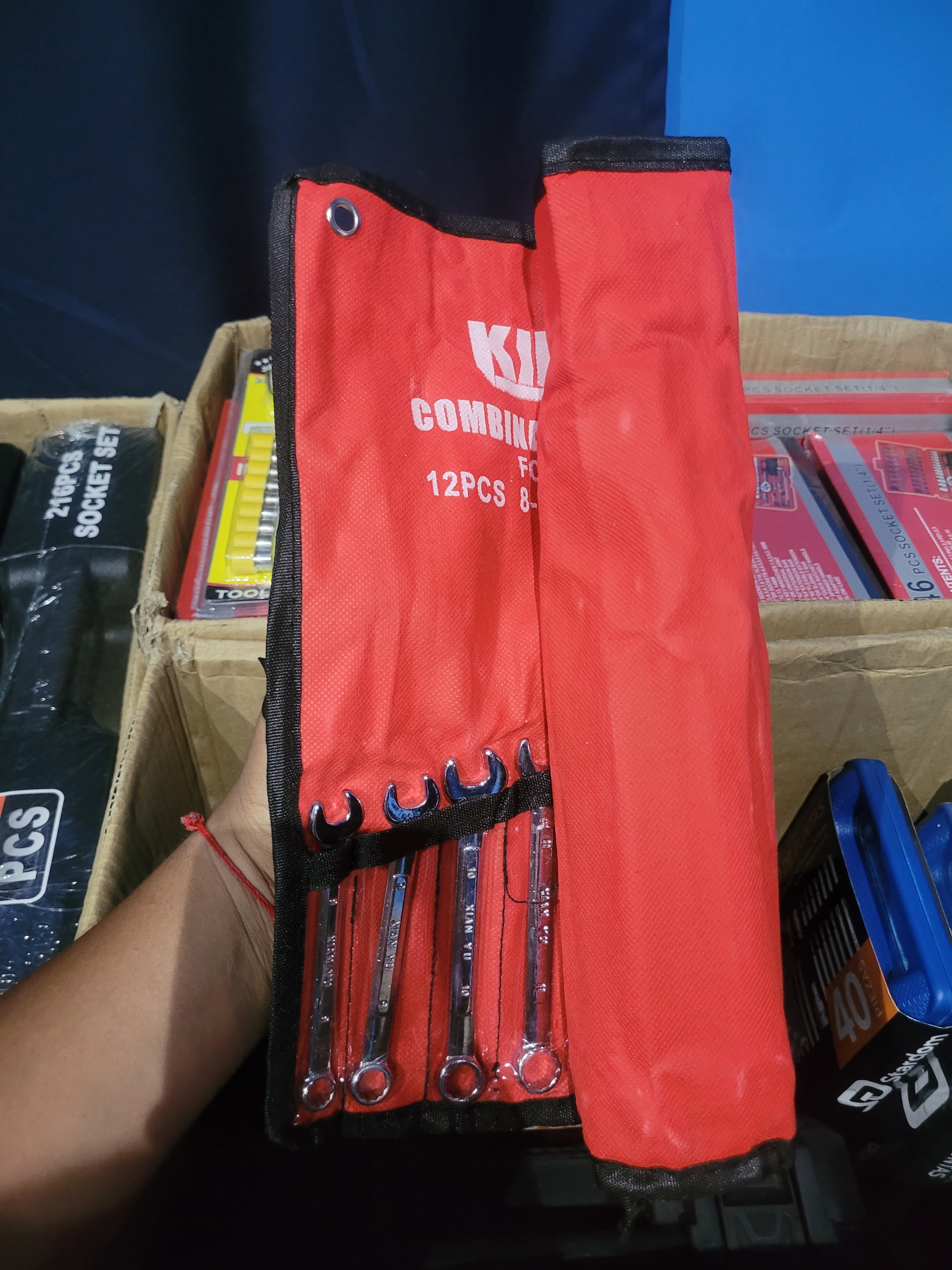 Llaves Combinadas Juego 12PCS 8 A 24mm KINEER_1