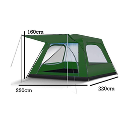 Automatic Tent with 4 sided double layer 220x220x160cm
