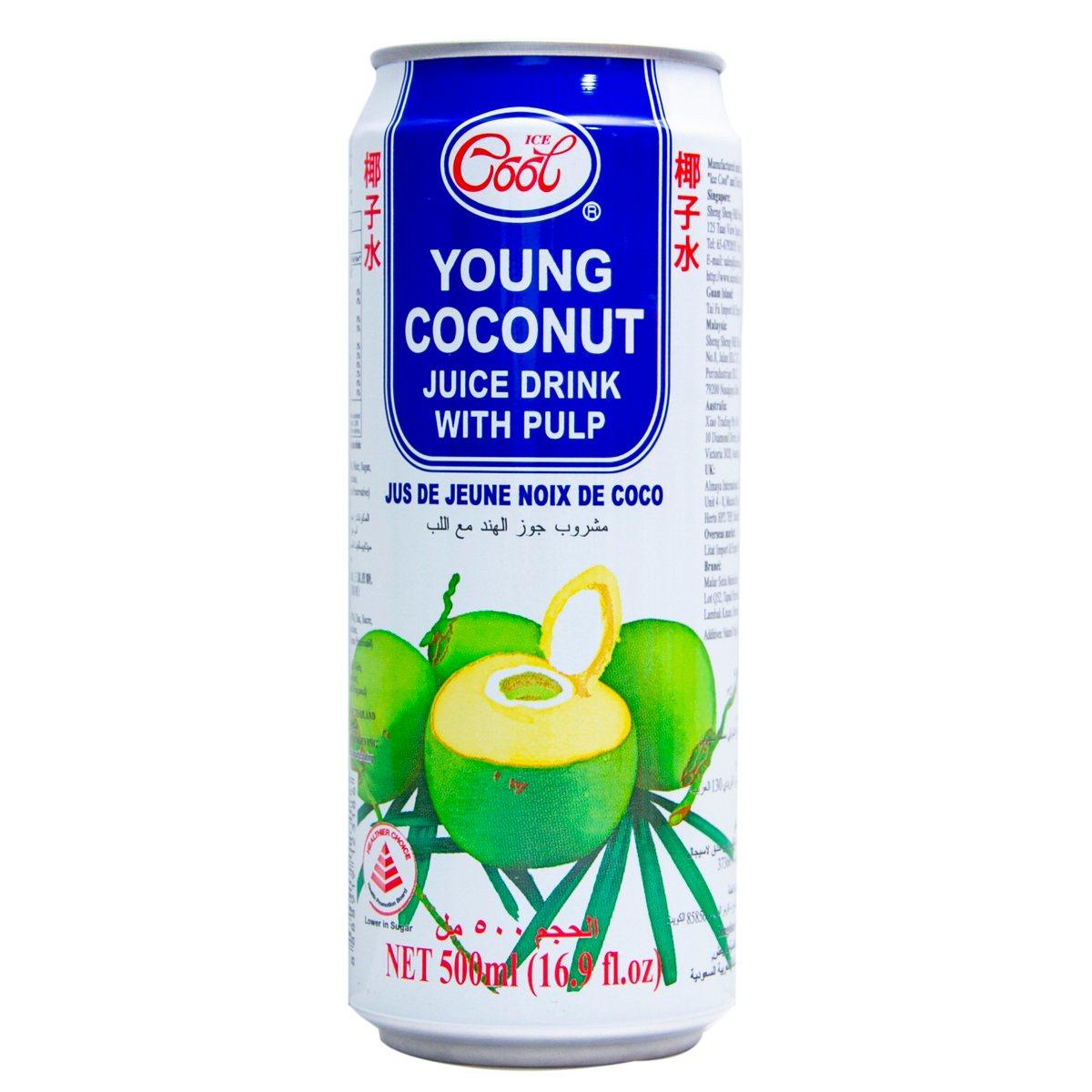ICE COOL YOUNG COCONUT JUICE DRINK WITH PULP_0