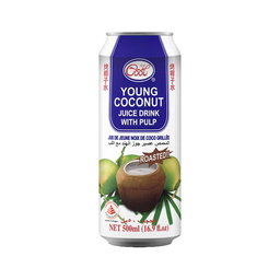 ICE COOL ROASTED YOUNG COCONUT JUICE DRINK WITH PULP