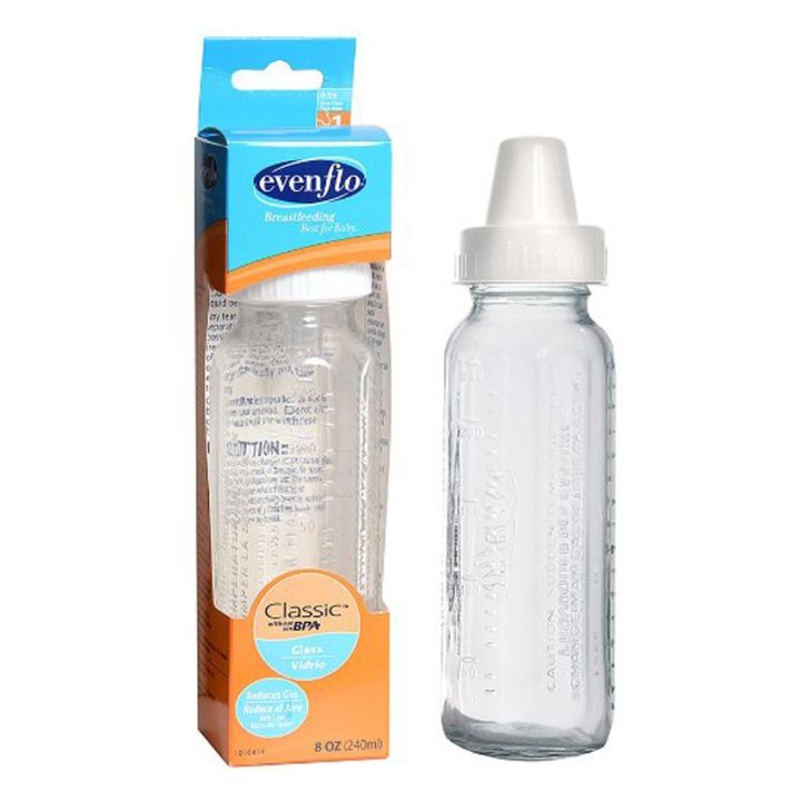 Evenflo glass bottle 240ml_0