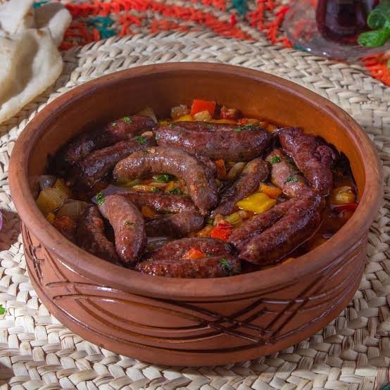 Egyptian Sujuk Tajin - طاجن سجق شرقي_0