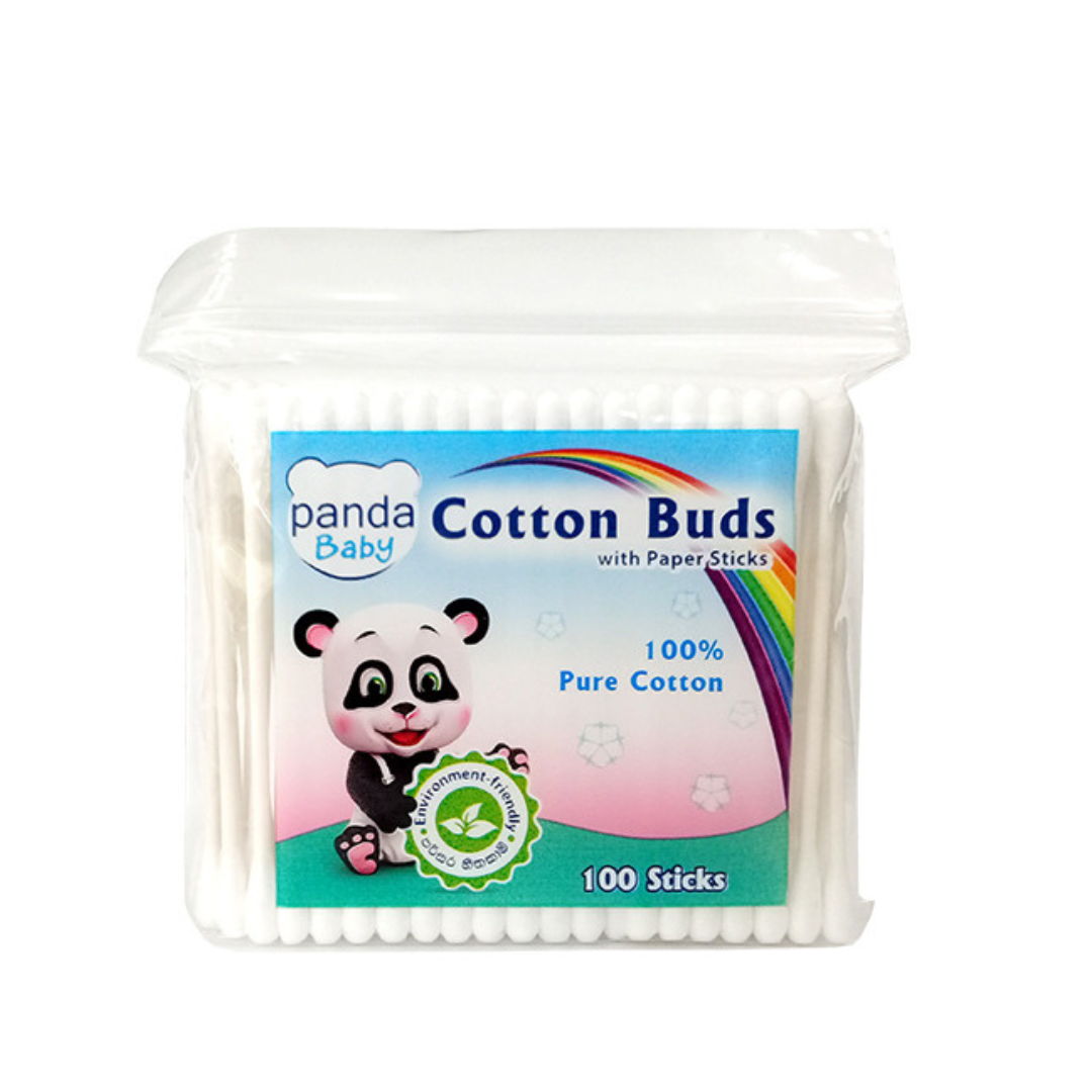 Panda Baby Cotton Buds 100Pcs_0