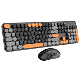 Round Keypad Wireless Keyboard & Mouse
