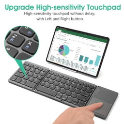 Reachable Folding Wireless Keyboard 