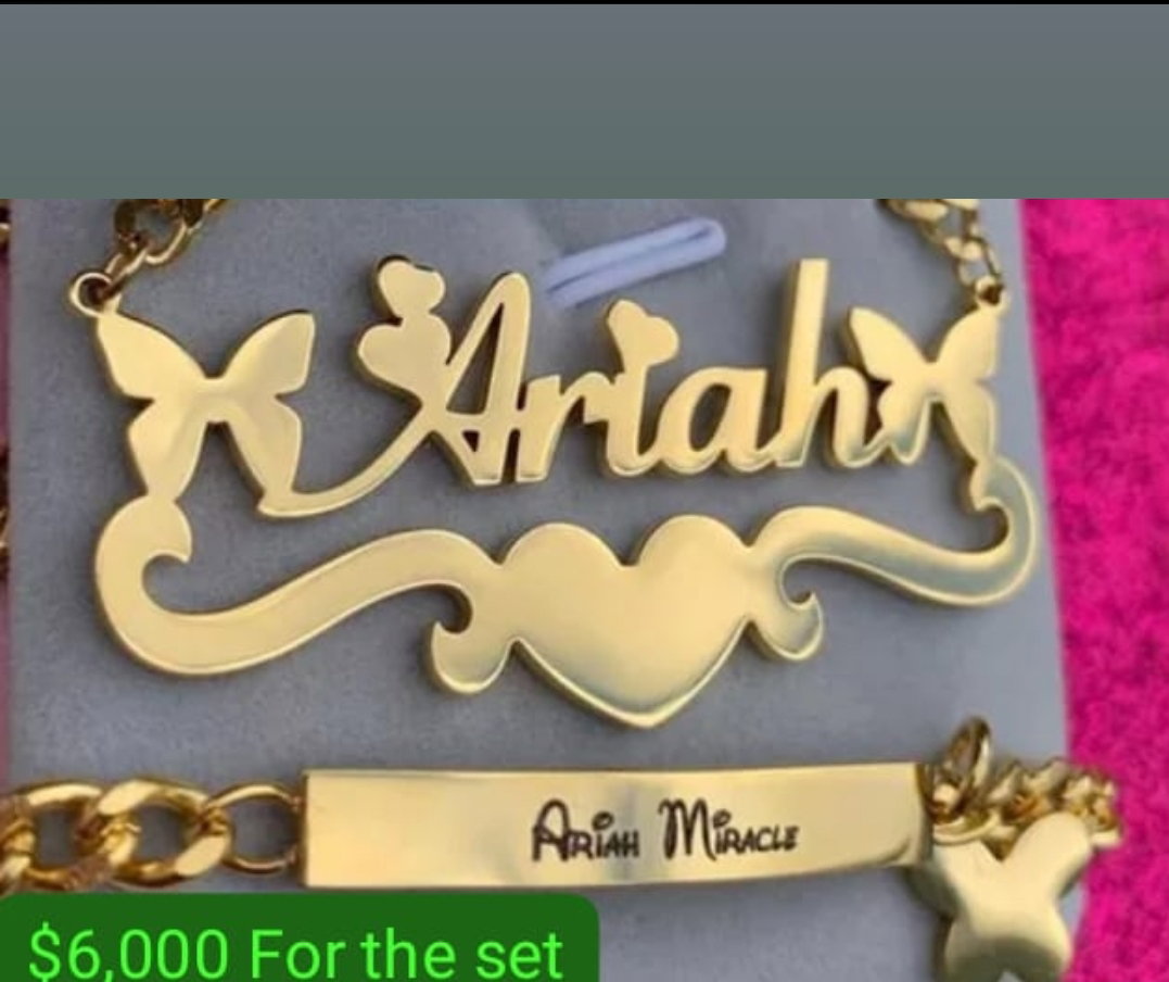 Baby Girl Customize Chain Set _0