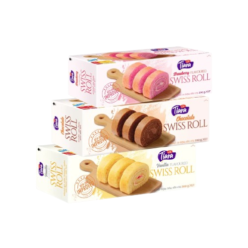 Tiara Swiss Roll 200g