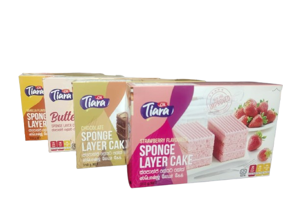 Tiara Sponge Layer Cake 310g_0