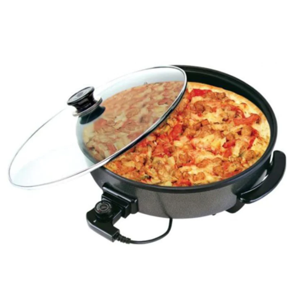 Pizza Maker & Grill Pan Black_0