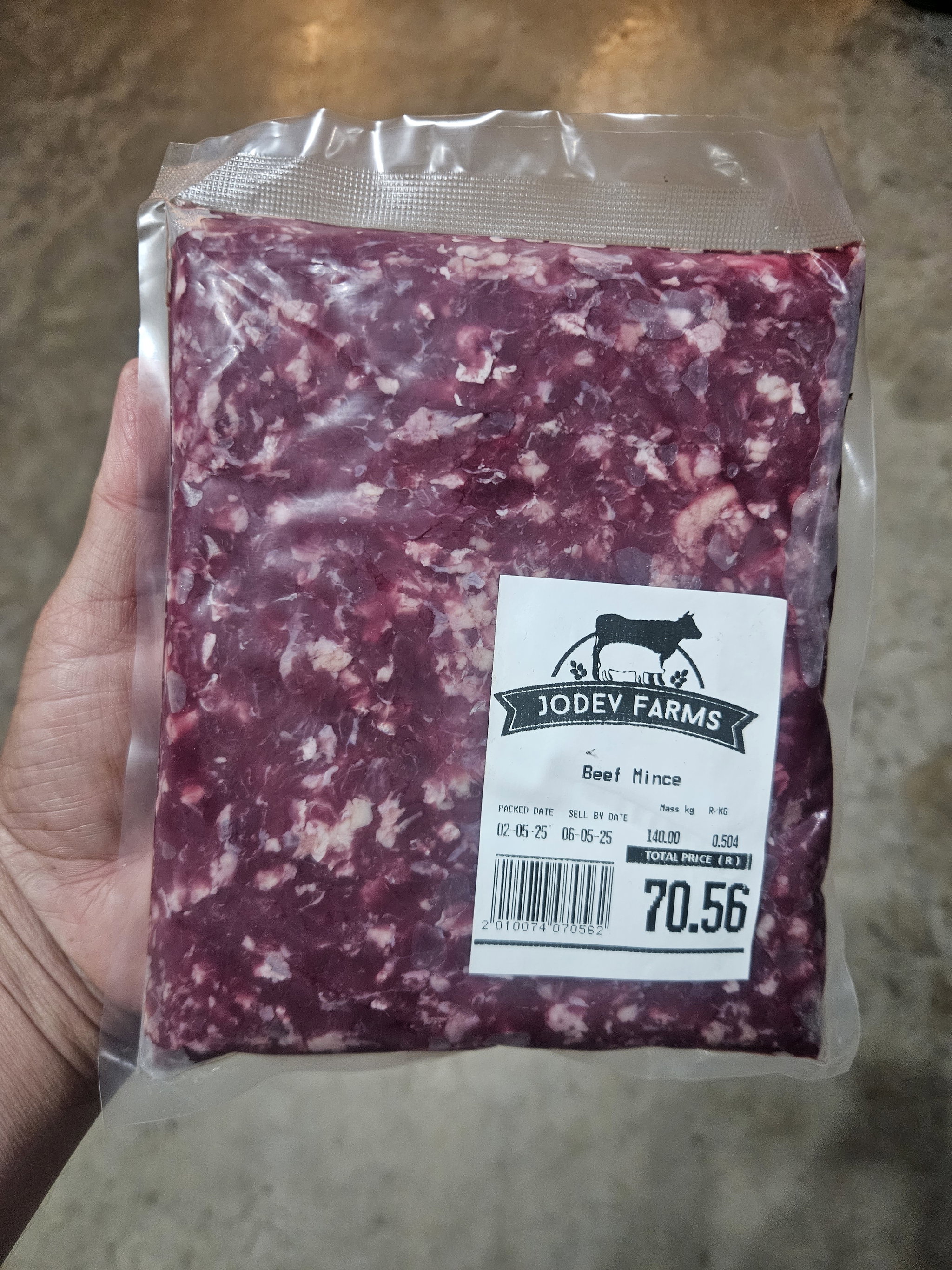 Jodev farms 500g Free range mince_0