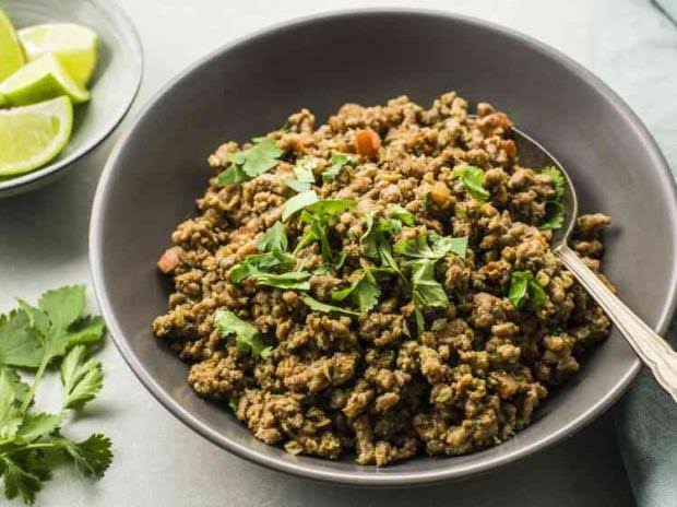 Minced Beef with Onions - لحمة مفرومة معصجة_0
