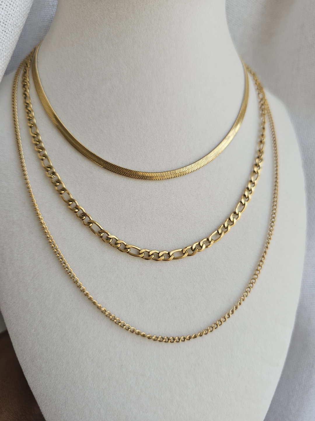 Layered Chain Set - Gold