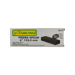 PIEDRA PARA AFILAR NEGRA 6" 152 mm