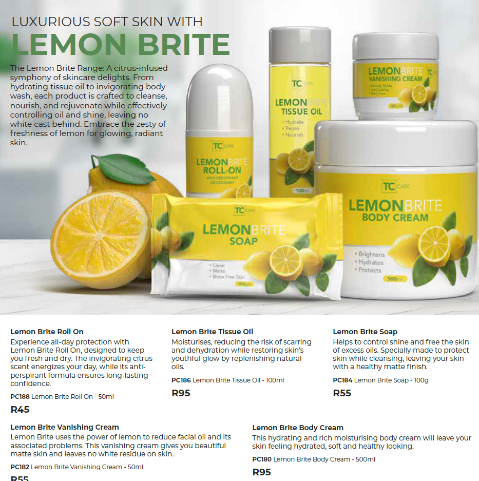 Lemon Brite Roll-On - 50ml
