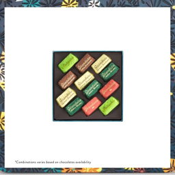  Murrine Blue Gift Box with Assorted Gianduiotto