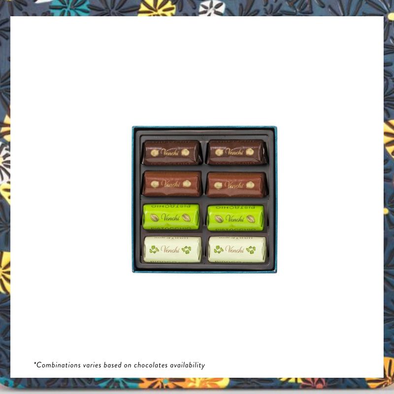  Murrine Blue Gift Box with Assorted Ingot_1