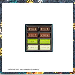 Murrine Blue Gift Box with Assorted Ingot