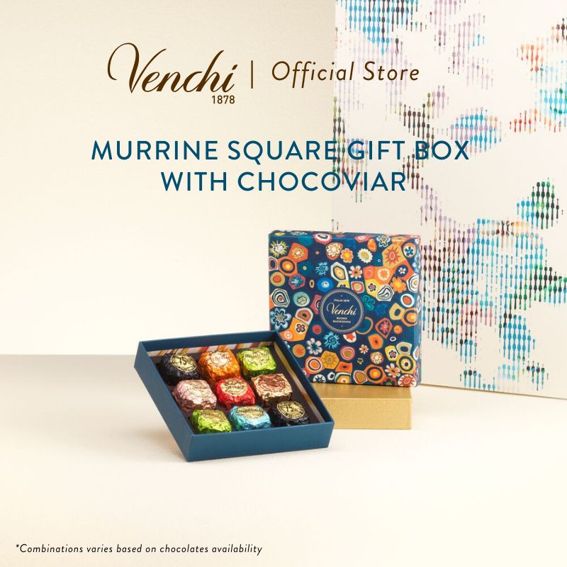  Murrine Gift Box with Assorted Chocoviar