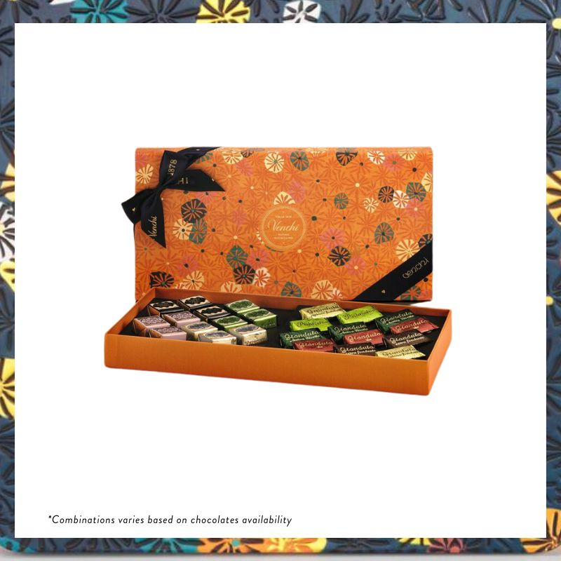  Murrine Orange Rectangle Giftbox with Cremino and Gianduiotto_2