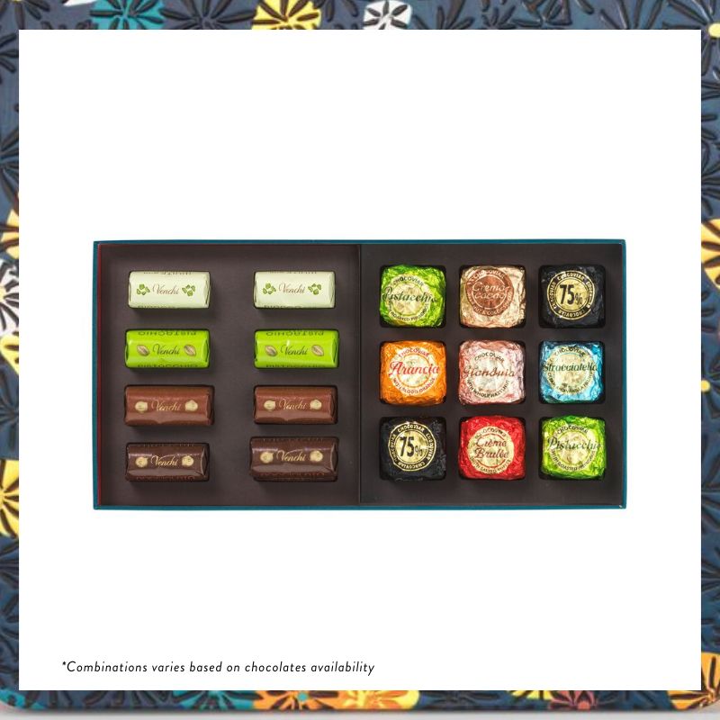  Murrine Blue Rectangle Giftbox with Chocoviar and Ingot_1