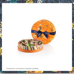  Murrine Medium Round Giftbox with Assorted Chocolates