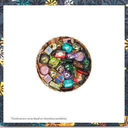  Murrine Medium Round Giftbox with Assorted Chocolates