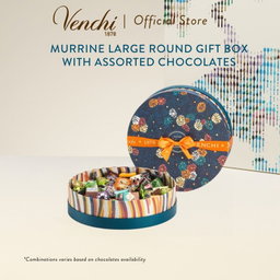  Murrine Large Round Giftbox with Assorted Chocolates
