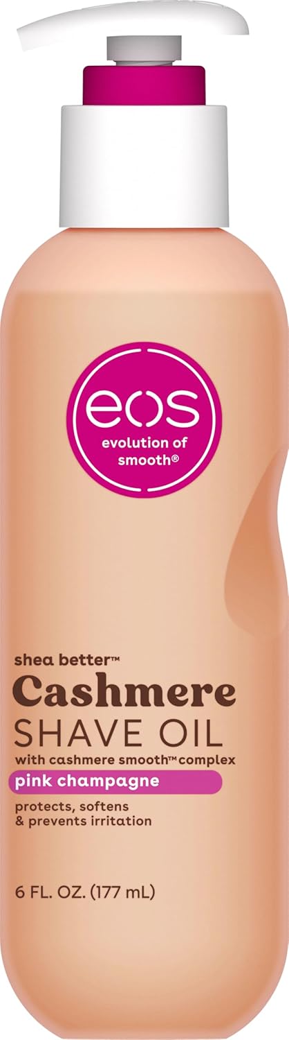 eos Cashmere Shave Oil - Pink Champagne, 6oz_1