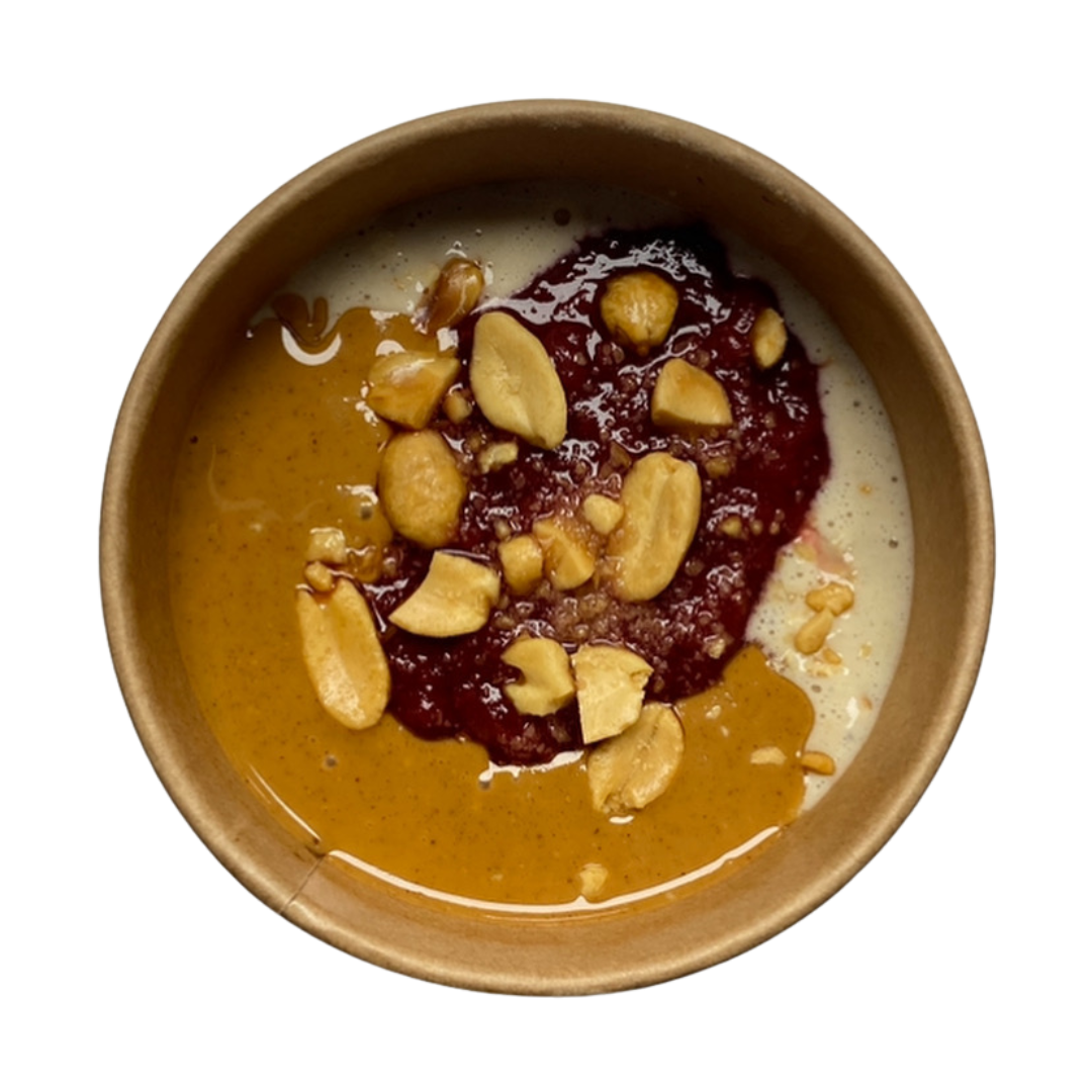 PB & J Protein Oats (Vegan)_0
