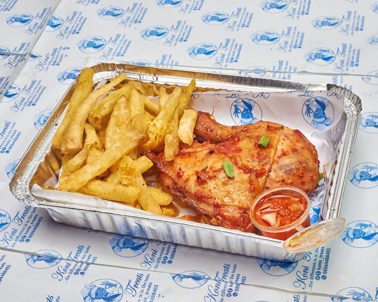 Chicken  and chips _0