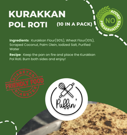 Kurakkan Pol Roti (10 in a pack) 
