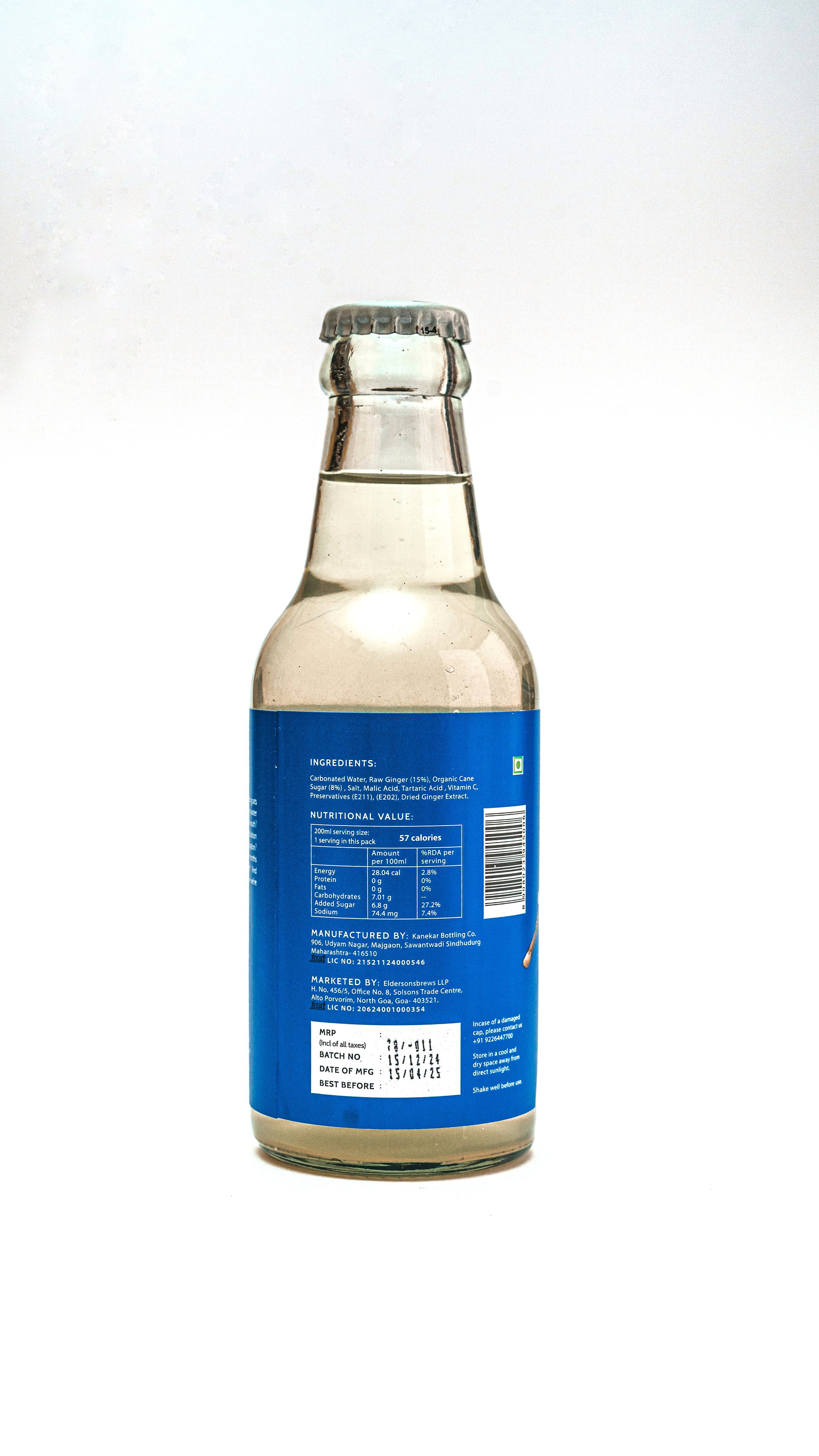 Eldersons Ginger Ale (Box of 4)_1