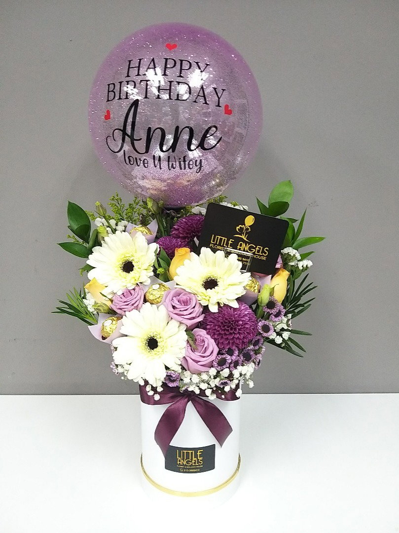 ADD ON CUSTOMIZED GLITTER BALLOON - SMALL_0