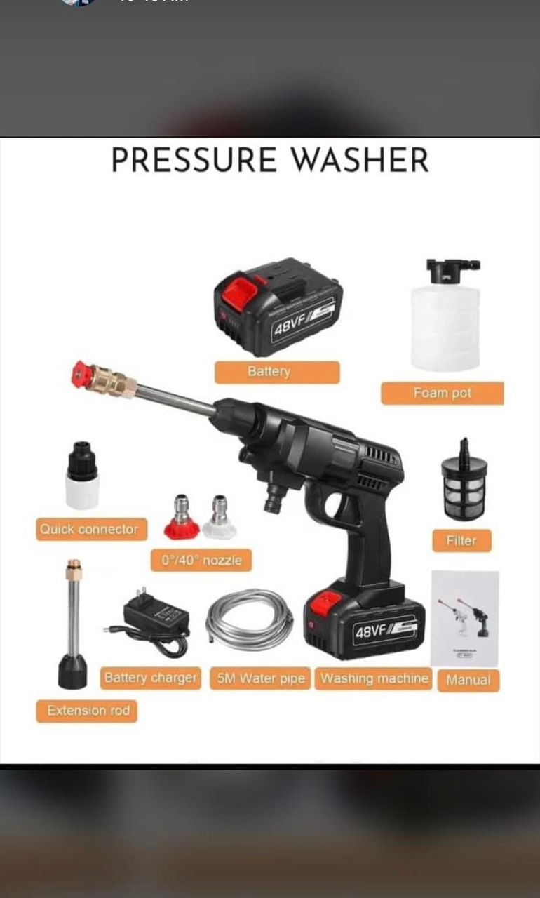 Cordless Pressure Washing Machine_3